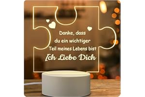 ‎COLDBLING Coldbling Liebes Geschenke für Sie, Lampe Valentinstag Jahrestag Geschenk für Sie Ihn Frauen Männer Freundin Freund, Valentinstagsgeschenk Mann Frau Weihnachten Geburtstag Nachtlicht