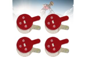 NOVSTUF 4 Coppie Pastiglia Freno a Disco per Bicicletta Pastiglie Freno Monopattino Universale Freno a Disco Anteriori e Posteriori Resina Ricambi Bici Elettrico per M446 BB5 MTB Bici Elettriche