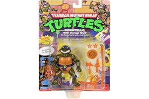 Teenage Mutant Ninja Turtles Klasyczna figurka żółwia Donatello z powłoką do przechowywania