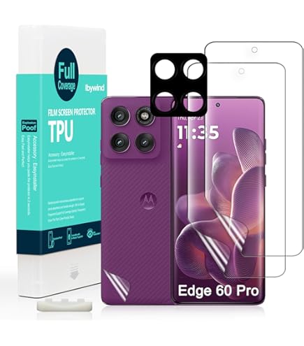 Yenwen Vetro Temperato per Motorola Moto Edge 60 Pro Protezione, 2 Pezzi Vetro Temperato Pellicola Protettiva 2 Pezzi Pellicola Fotocamera, Antigraffio, Durezza 9H, Senza Bolle Yenwen Vetro Temperato per Motorola Moto Edge 60 Pro Protezione, 2 Pezzi Vetro Temperato Pellicola Protettiva 2 Pezzi Pellicola Fotocamera, Antigraffio, Durezza 9H, Senza Bolle