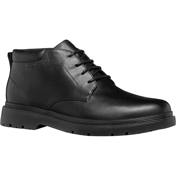 Geox Men's U Spherica Ec1 B ABX Oxford, Black, 44 EU