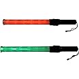 K T I® Traffic Safety Baton Light with Torch Battery operated (Battery Not Included)(Length- 52 Cm & Diameter Size- 4 Cm) Pack of 2