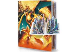 BSDPPT Porta Carte – Album di Carte da Collezione con 30 Pagine, Raccoglitore per Fino a 240 Carte （GGY6）