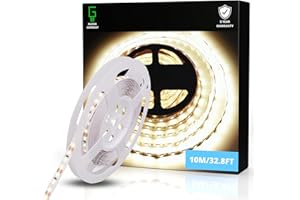 NUOVA GERMANY 10 Metri Striscia LED Bianco Naturale 4000K SMD2835 120LED/m, 24V Dimmerabile Alta Luminosità, 14W/M, 140W, 13000Lumen Totali, Luce Nastro Luminoso, IP20 (10M Naturale 4000K)