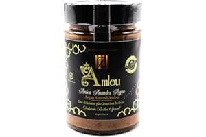 ZAYTI Amlou alle mandorle - Miele d'arancio e olio di argan - Pasta spalmabile marocchina 100% puro e naturale - Vaso da 400 g