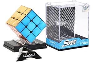 TAOLELE Kostka prędkości, Cyclone Boys 3x3 Speed Cube Magic Cube Lusterko Odblaskowe Oryginalne Żywe Bez Etykiety Błyszczące Kostka 3D Brain Teaser Puzzle Cube Prezenty dla Dzieci Dorosłych Chłopców Dziewczyn