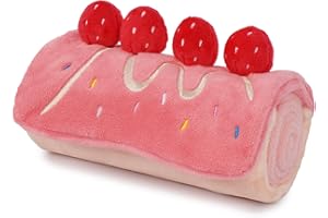 CHEWFFON Dog Birthday Cake, Dog Puzzle Enrichment Toy, Interactive Dog Toys for Boredom, Mental Stimulating Crinkle Gift Present(Level 2)