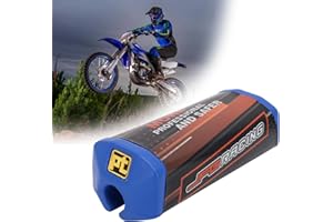 FAST PRO Imbottitura manubrio motocross Cuscino manubrio in schiuma universale per 7/8" 22mm 1 1/8" 28mm Manubrio Fat Bar YZF YZ WR TTR PW FE TC FC TE TX 210mm*50mm- Blu