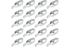 GOYADA 20 PCS Tendeur de Cloture, Tendeur Grillage en Acier Galvanisé 90MM, Tendeur de Fil pour Cloture, Jardin, Fil d'acier, Antenne, Corde à Linge