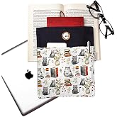 Kitap Kılıfı/Tablet Kılıfı/Ebook Kılıfı/&Ccedil;ok Ama&ccedil;lı Kılıf/Book Sleeve/Tablet Sleeve (Gri Kediler, Kitaplar)
