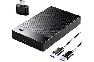 Hårddiskar dockningsstation USB 3.0 SATA HDD/SSD, extern hårddisk, adapter för 2,5 och 3,5 tum, hårddiskhölje 3,5 med UASP, 1