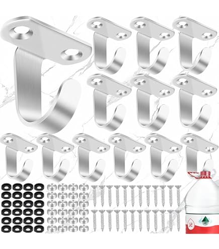 Léger Crochet Mural Cabine De Douche, Crochets De Porte De Douche Pour Salle De Bains En Verre Crochets Pour Paroi De Douche Salle De Bain 90425090