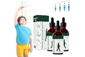ASHOPFUN Medicare - Gotas potenciadoras de altura, aceite de crecimiento de altura con efecto científico 2023 para crecimiento óseo adolescente, alcanza tu altura máxima, aceite de pies de crecimiento de