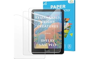 MoKo 2PCS Anti-Glare and 1PC Tempered Glass Screen Protector for 7'' Kindle Paperwhite 12th Generation 2024 and Kindle Colorsoft 2024 & 2025, Anti-Bubble & Scratch 9H Hardness HD Clear Screen Film