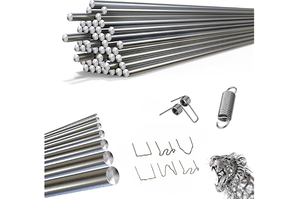 35 st Federståltråd rostfritt ståltråd metallstänger 1,2 mm X 400 mm metallstång rostfritt stål stång fjädertråd stålstång ru