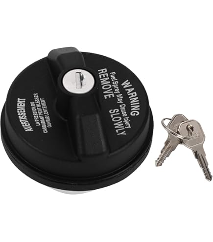 Bouchon Essence Defender Bouchon Carburant Verrouillable VGOL Avec 2 Clés - Compatible Land Rover Defender 90/110/130 Anti-vol Carburant