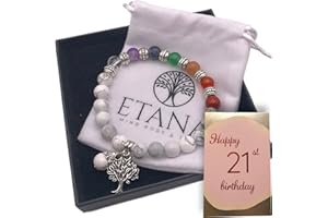 ETANA ETERNAL ETANA Chakra Bracelet Healing Crystals
