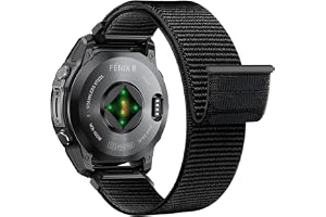 Issinlky 22 mm Quickfit nylonband för Garmin Fenix 8 Pro/8/E/7 Pro/7 47 mm, sportrem för Fenix 6/6 Pro/5/5 Plus/Forerunner 965/955 945/Approach S62/S70/tactix 8 47 mm/Descent G2/G1