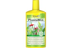 Tetra PlantaMin Universaldünger - flüssiger Eisen-Intensivdünger für prächtige und gesunde Wasserpflanzen im Aquarium, monatliche Anwendung, 500 ml