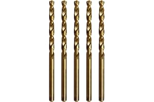 STROTON Punte da Trapano M42 8% Cobalto per Acciaio Inossidabile e Metallo (4mm x 5pz)