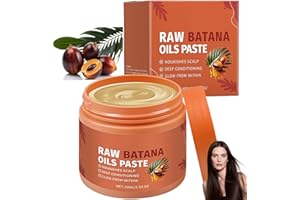 GUOUURR Raw Batana Oil Paste Hair Mask for Hair Growth - Batana Oil Infused for Deep Hydration, Nourishment & Repair | Ideal for Dry, Damaged & Curly Hair | Premium Paste, 100g Natural & Cruelty-Free Formula