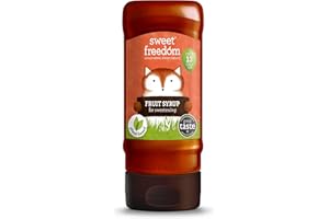 Sweet Freedom Delicious Plant Based Vegan Fruit Syrup 350g, Pack of 1, Recyclable