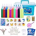 Kit - Aqua Fairy Water Gel Kit | Magic Gels Kit | 10 Colors Beads for Animal Kit, Fun Puzzle 10 Shape Mold Elfs, Seas Life Creature Toys For Kids