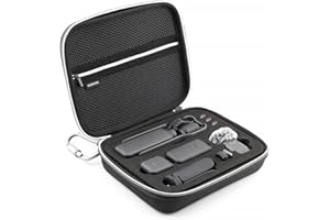 MAXCAM Avec grande valise compatible avec DJI Osmo Pocket 3, Noir , m, Organiseur de sac