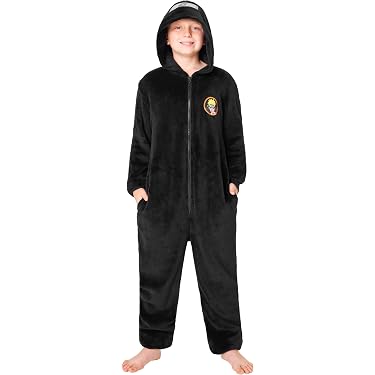 Get Trend Combinaison Pyjama Garçon Hiver Grenouillère Polaire Enfant - Onesie Douce & Chaude