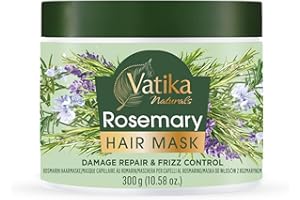 VATIKA NATURALS Vatika Natural Rosemary Hair Mask, 300 ml, Deep nourishment Hair Mask, Anti-dandruff hair mask, Promotes Hair Growth, Nourishes & Conditions Hair, Rosemary oil