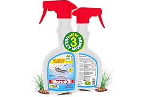 Albagarden - Insetticida Pesciolini D'argento - Rapida Azione Contro Tutti Gli Insetti Come Scarafaggi, Formiche, Zanzare, Mosche, Pulci, Zecche - Per Interno Ed Esterno - Spray x 500 ml