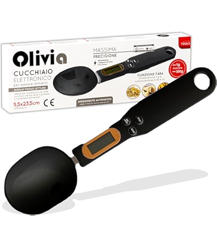 Digitale Löffelwaage 500g - Präzise Küchenwaage Mit Tara-Funktion