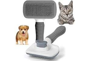 WIMPA Cepillo Perro - Cepillo Para Gatos - Peine Mascotas - Peine Para Gatos y Perro - Accesorios Mascotas