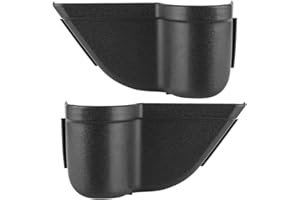 ARAMOX Portaoggetti porta anteriore, 2 pezzi Portaoggetti porta anteriore Vassoio portaoggetti inserto laterale adatto per JK JKU 2011-2018