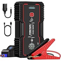 Avviatore Batteria Auto CARHEV 5000A - Power Bank 26800mAh, Per Veicoli Fino A 8.0L - Foto 7