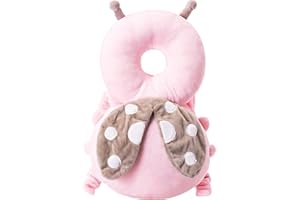 FZSECRIU kopfschutz baby，baby kopfschutz，baby head protector，fallschutz baby，baby helm（Marienkäfer）