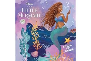 DANILO PROMOTIONS LTD Disney Little Mermaid – Arielle – Die kleine Meerjungfrau 2024 – Wandkalender: Original Danilo-Kalender [Mehrsprachig] [Kalender] (Wall-Kalender)