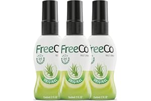 FREECÔ FreeCo Bloccante ed Eliminatore di Odori per il Bagno (Before You Go) – Spray agli Oli Essenziali Naturali | Ideale per Casa, Ufficio, Ristoranti e Viaggi | Confezione da 3x60ml - Fragranza Agrumata