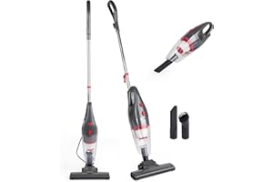 Beldray BEL0770N-GRY Wielofunkcyjny odkurzacz pionowy i reczny 2 w 1, lekki odkurzacz, do wielu powierzchni, bezworkowy, filtr HEPA, zbiornik na kurz o poj. 1 l, 600 W, szczelinówka/szczotka, szary