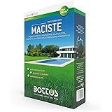 Bottos MACISTE, Sementi per tappeto erboso prato resistente e rustico ideale per zone aride, 1kg per 40mq