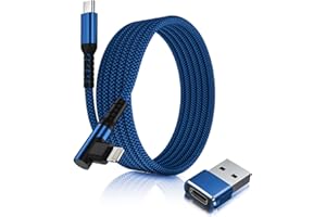 Basesailor Kabel ładujący USB C na Lightning 3 m z adapterem USB A, certyfikat 90 stopni, długi kabel, typ C, zasilacz PD, kabel do szybkiego ładowania do iPhone 11, 12, 13, Mini Pro Max SE 14,