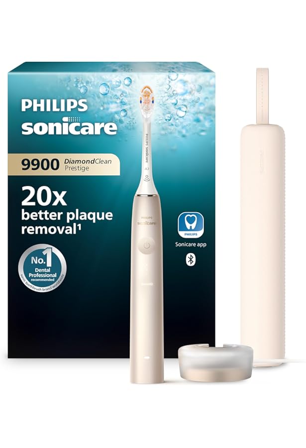 Philips Sonicare DiamondClean Prestige 9900 elektrische Zahnbürste
