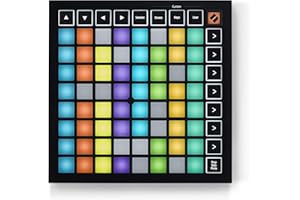 Novation Launchpad Mini [MK3] – Tragbarer USB/MIDI Grid-Controller mit 64 Pads, für die Performance mit Ableton Live und Logic Pro