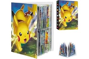 COZVIAO Card Binder for Pokemon, Fits 240 Cards 30 Pages, Trading Card Binder, Card Holder Case Collector Album