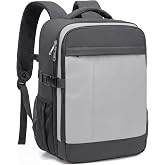 Xkdoai Backpack Cabin 40x25x20 Anti-theft Cargo for Ryanair Luggage | 40x30x20 Hand Backpack with Anti-theft Bag and Loading