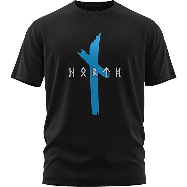 Herren T-Shirt Midgard Floki Drachenboot – Wikinger Design, 100% Baumwolle, OEKO-TEX