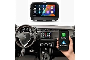 GENERICO Autoradio Custom Fit per Alfa Romeo Giulietta 2015–2020 con CarPlay e Android Auto | Schermo Touch HD 2DIN | Navigatore GPS | Bluetooth | USB | Retrofit Plug & Play | Compatibile comandi al volante