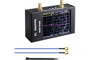 TZT Hamgeek NanoVNA V2 50KHz-3GHz Vector Network Analyzer Antenne Nator Metall Shell für Kurzwelle HF VHF UHF