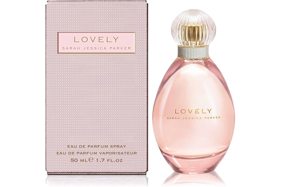 Lovely by SJP Eau de Parfum 50ml – Sarah Jessica Parker Perfume for Women, Floral Woody Musk Ladies Fragrance Spray, Long Lasting Womens Perfume