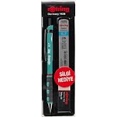Rotring TIKKY Min Eraser 3-Piece School Set- 0.7 Sea Blue